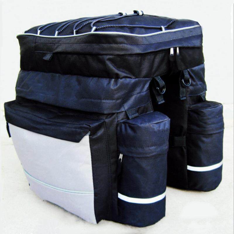 自行车后货架包山地车三合一驮包单车后托包双驮包马鞍包