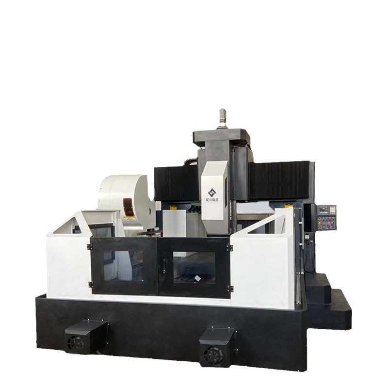 厂家可定4米数控龙门钻铣床卧式龙门加工中心中小型加工件镗床