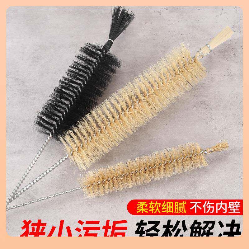 ⇖试管刷洗瓶刷量筒刷锥形瓶刷刻度吸管刷实验室烧杯刷猪鬃清