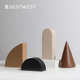 家居装 ins风样板房软装 饰品 北欧创意几何轻奢树脂摆件 博西家居