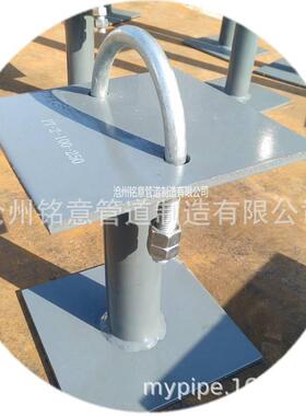 03s402标准 水平滑动管托管夹 SZ3型水平管焊接管道支座