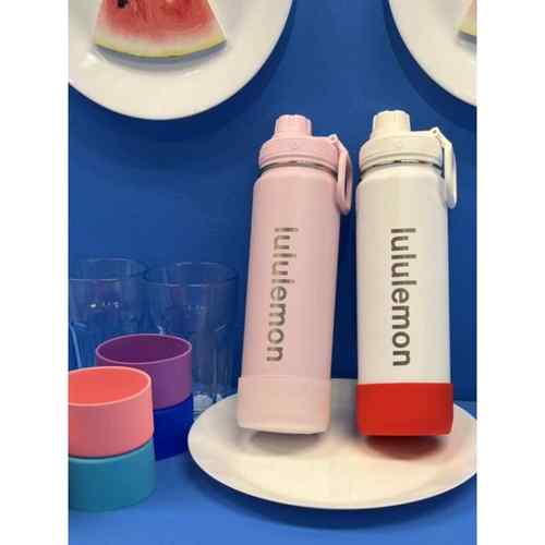 7.7cm硅胶杯套lululemon保温杯杯垫防摔防滑保护垫底套杯子托