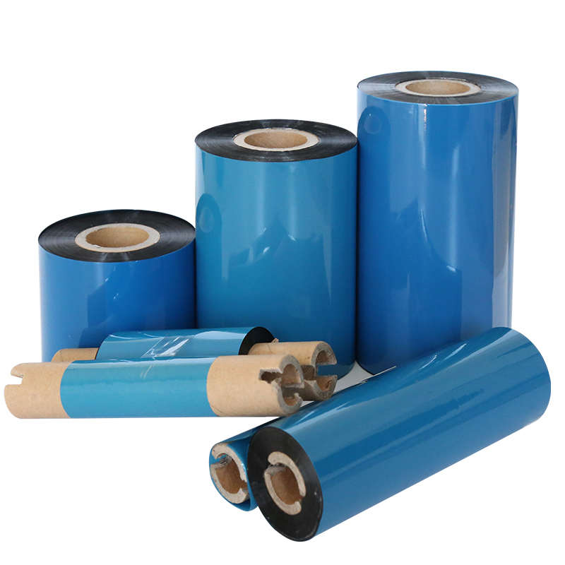 增强混合基碳带70mm*300m合成铜版纸不干胶标签贴条码热转印色带