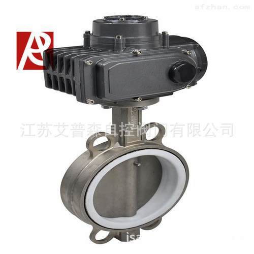 气动蝶阀D671F不锈钢气动对夹D671F-16PDN506580