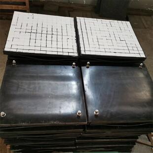 三合一陶瓷衬板耐磨溜槽下料防阻内衬板陶瓷复合衬板氧化铝陶瓷片