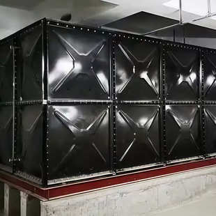 玻璃钢搪瓷水箱 多种规格支持加工 污水处理设备 环保工程储水罐
