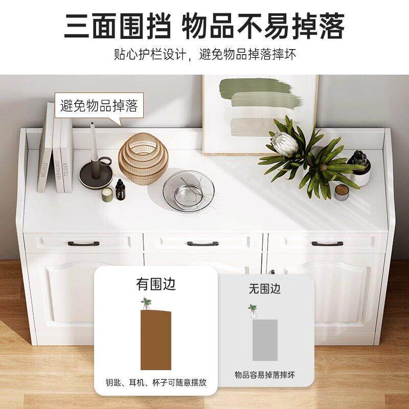 餐柜靠柜墙一体收纳柜CBG-24家用厨房整柜体橱客厅收纳现代简约柜