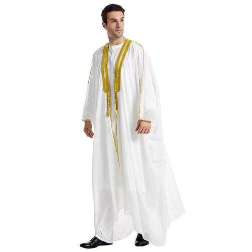 thewangs studioMuslim Arab Men Thobe Thawb Caftan阿拉伯长袖