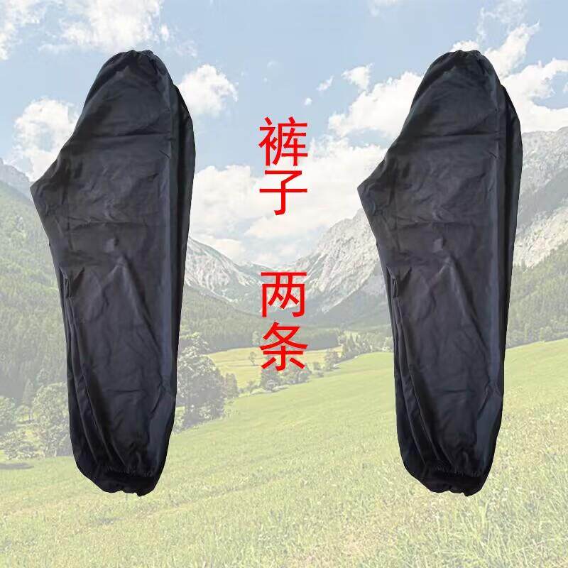 新款防尘裤子男女款工作服防水防油宽松裤子不粘毛不起球薄款