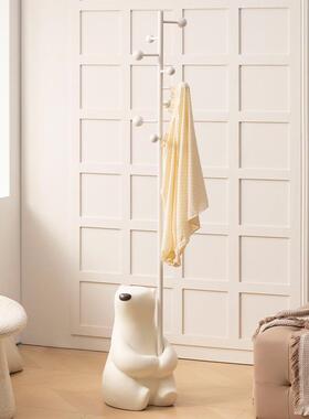 帽笨熊无品牌/衣架个性笨家落地立式用床边挂衣架子源头工厂轻奢