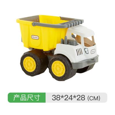 小工泰克littel掘tikes车模程车挖机BRM橙色玩具车推土车抓钩车