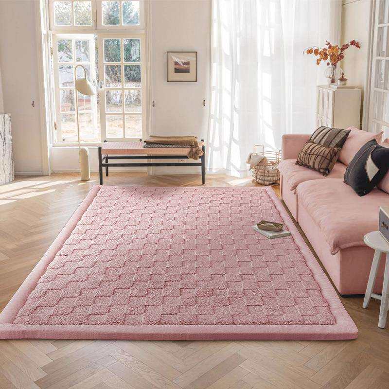 加厚绵地垫客无厅榻榻米打地儿铺床垫多功能隔凉防摔童海爬行垫