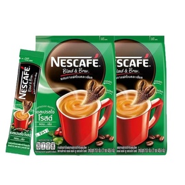 Nescafe雀巢咖啡速溶三合一特浓原味咖啡27条装泰国进口