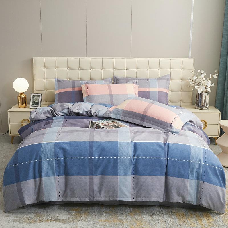 高档结婚大床红全棉.婚庆四件套1.8m20m双人喜庆纯棉品被套床单床