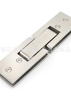 现玻代简精铸不锈钢玻浴璃F-003室夹酒店璃门合页长形约度玻璃夹