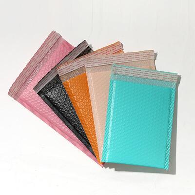 泡袋可加KLM厚服装打包袋子降解气自粘快递袋防水彩色白信封色气