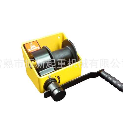 供应带刹车系统绞盘 手摇绞车绞盘 2吨绞盘 上摇