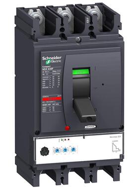 施奈德塑料外壳式断路器3P NSX塑壳 C10F3TM100 100A智能塑壳断路