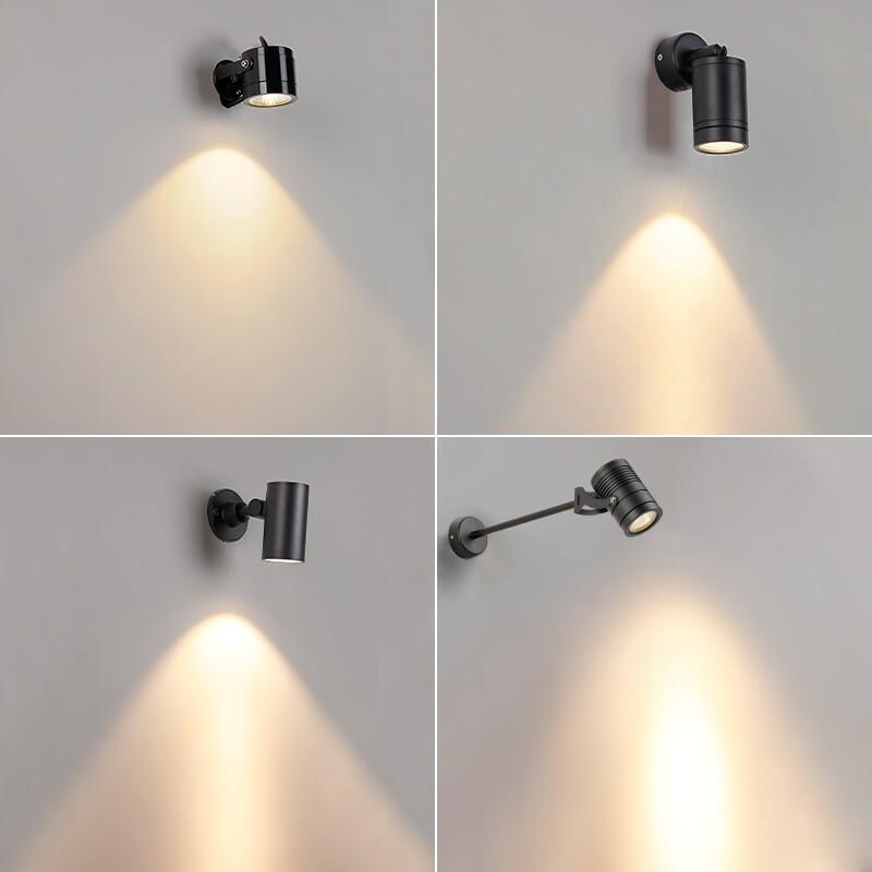 商用LED防水投光灯 户外广告招牌灯具 门牌简约射灯7W-30W可选
