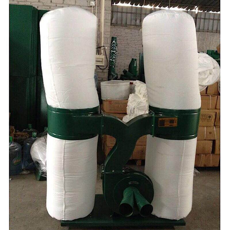 厂家配套直供MF9075木工工业移动式吸尘器双桶除尘器