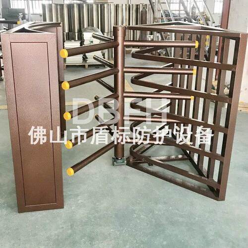 梳齿人行通道门闸车站景区向门加厚料不锈钢烤漆项三辊闸厂家