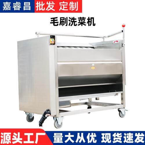 土豆去皮机脱皮机商用洗菜机木薯洋葱去皮机毛刷毛辊清洗机
