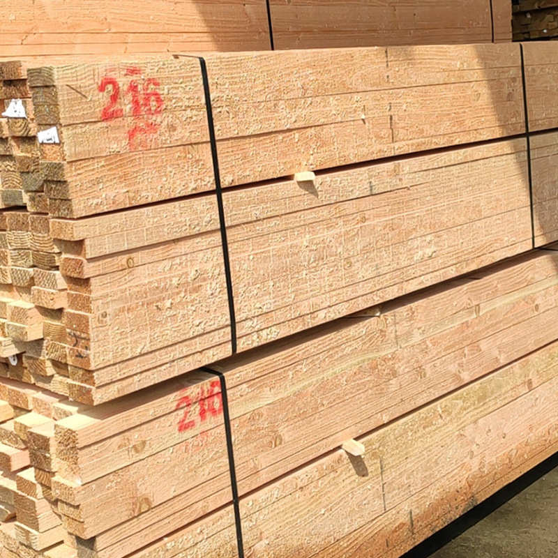 建筑木方花旗松工程工地用木方 白松铁杉建筑模板方木条定尺加 工