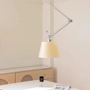 意大利 Tolomeo餐厅书房摇臂吊灯可移位极简卧室设计师工作室灯具