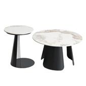 J^几轻奢铁艺桌腿支架桌脚架店茶几边腿脚架子酒岩石板大理支XNC