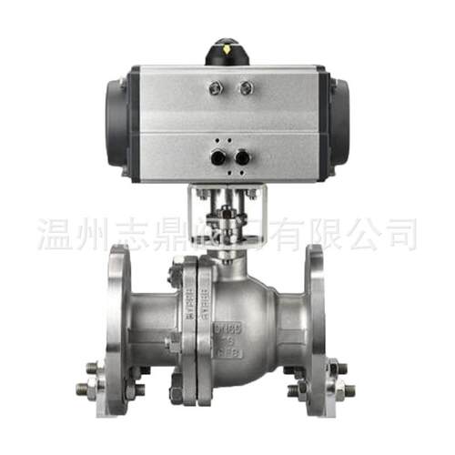 Q641F-16CDN15-DN00气动切断O型切断阀快速切断单双作用气缸