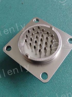 气密封航空插2PM俄标圆形连头接器24真芯AWV空32芯航空插密封连接