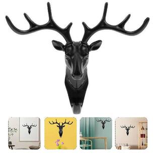 Deer Head PVC Retro Wall Hanging Home Decor Non Punching