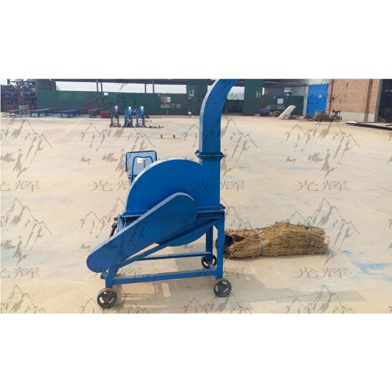 新小型贮铡秸草机 农作物秆养殖场加粉工设备揉青1.0丝机饲料碎