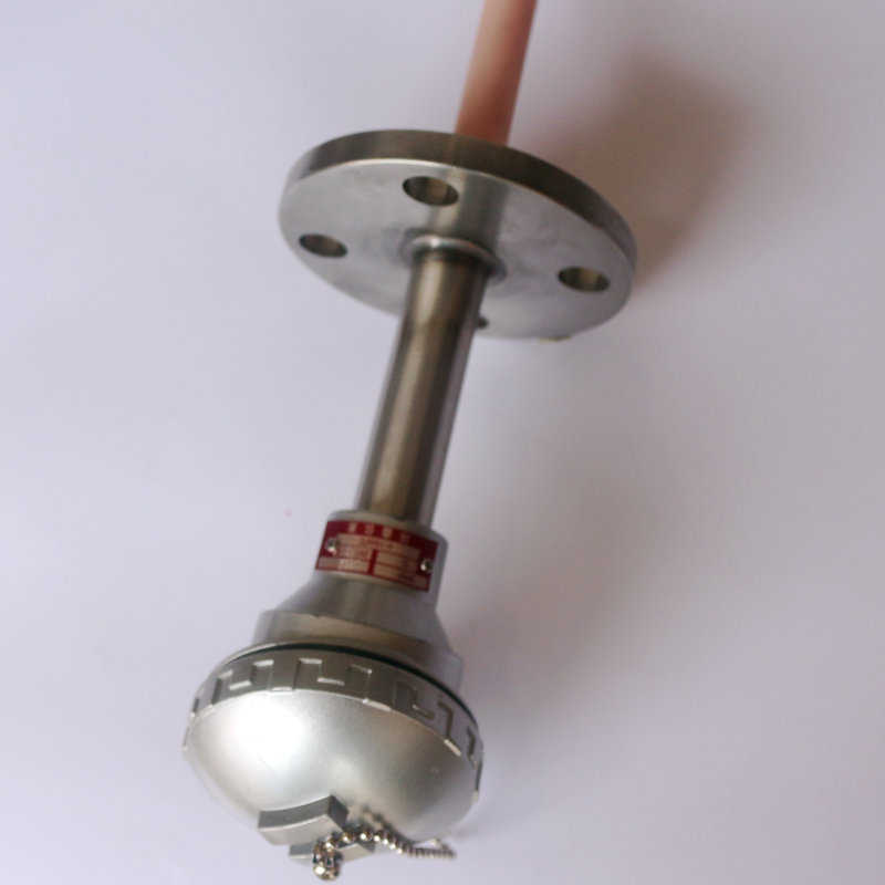 陶瓷法兰热电偶   陶瓷热电偶 固定法兰式陶瓷高温K型热电偶