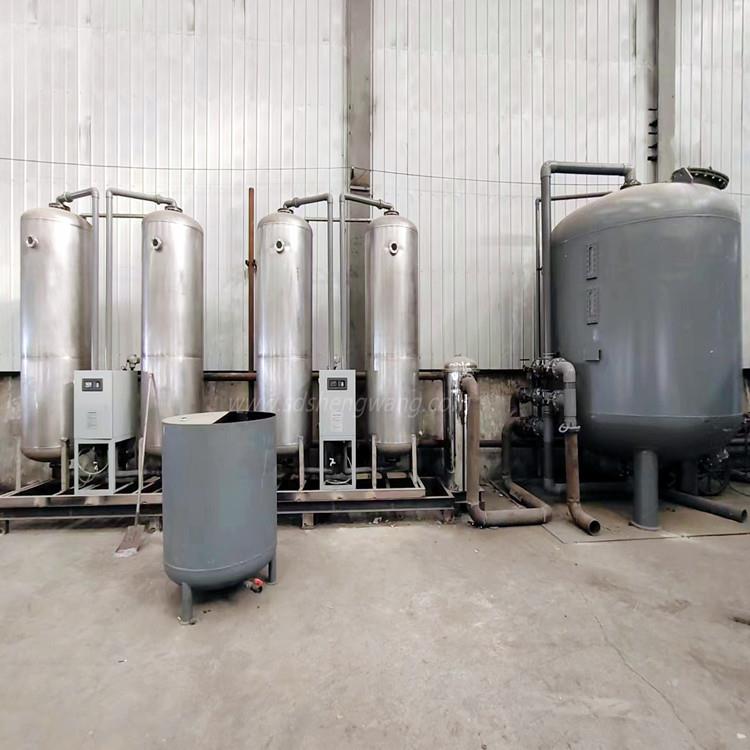 不锈钢柱一体化软化水设备钠离子交换器全自动胜王水处理