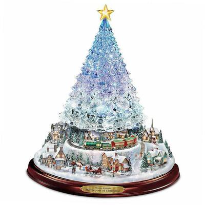 Christmas Decoration Sticker Santa Claus Christmas Tree Rota