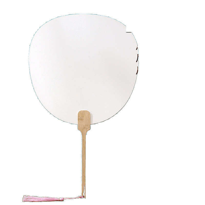 空白扇加厚双面宣纸团扇纸扇古风白色卡纸扇面儿童diy绘画园扇子,居家日用,扇子,淘宝优惠券,粉丝福利购,淘宝优惠卷