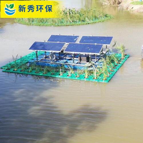 SLA-NJ1500自动化控制柜太阳能解层式曝气机厂家太阳能漂浮曝气机