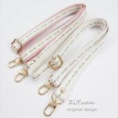 小众田园花肩带相机水杯拍立得可调节花帆布双扣手机壳斜挎背挂绳