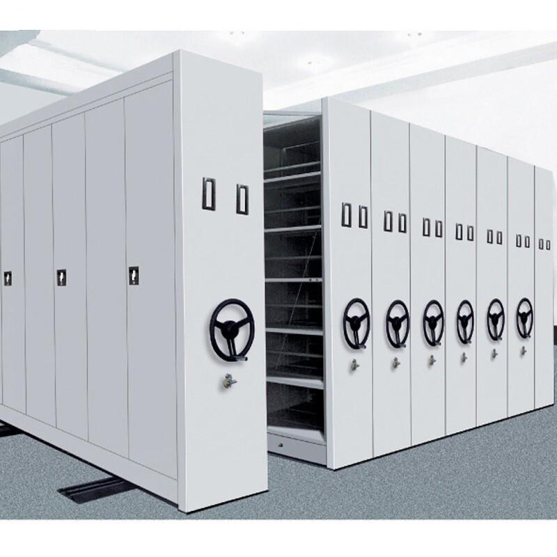 南特密集架档案柜移动文件柜资料柜凭证架手摇式密集柜电动密集柜