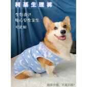 安全 卫生 防交配AI 可定制 柯基女宠物狗月经姨妈裤