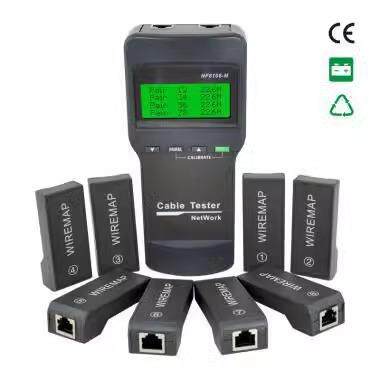 NF-8108-M网线断点长度测试仪交叉短路测线仪查线器英文版