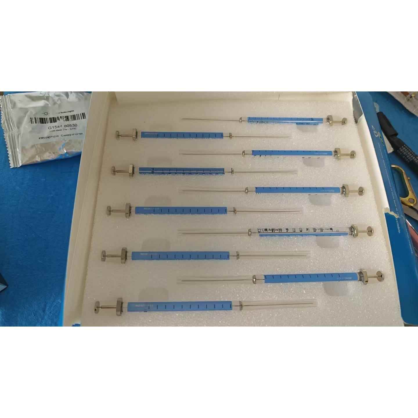 安捷伦气相手动进样针10uL5190-1483Agilent GCMS 手动10微升。