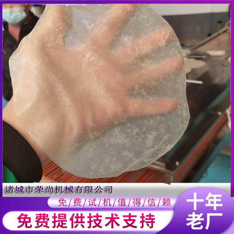 河南液压全自动水烙馍机 520型号烤鸭饼机 商用筋饼机