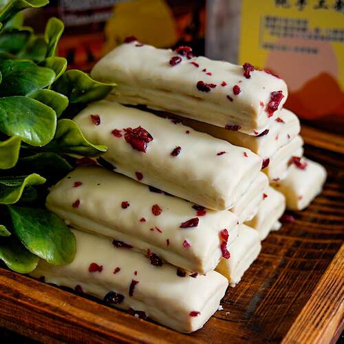 内蒙古特产塔拉鸿雁奶塔酥奶酪精品盒装蔓越莓味玫瑰味儿童小零食