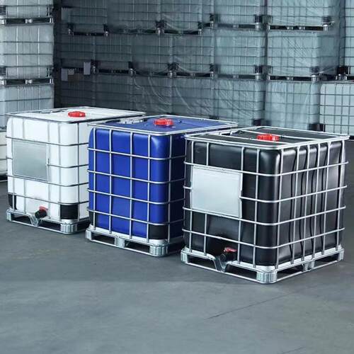 厂家闭光吨桶防静电吨桶1000L吨桶黑色蓝色IBC吨桶