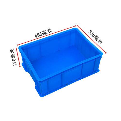厂家直供485周转箱 加厚450-160塑料周转箱特PE加厚塑料箱周转箱