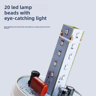 Lte 6102J旋转闪光警示灯闪烁Led声光报警220V24V12V可调音量