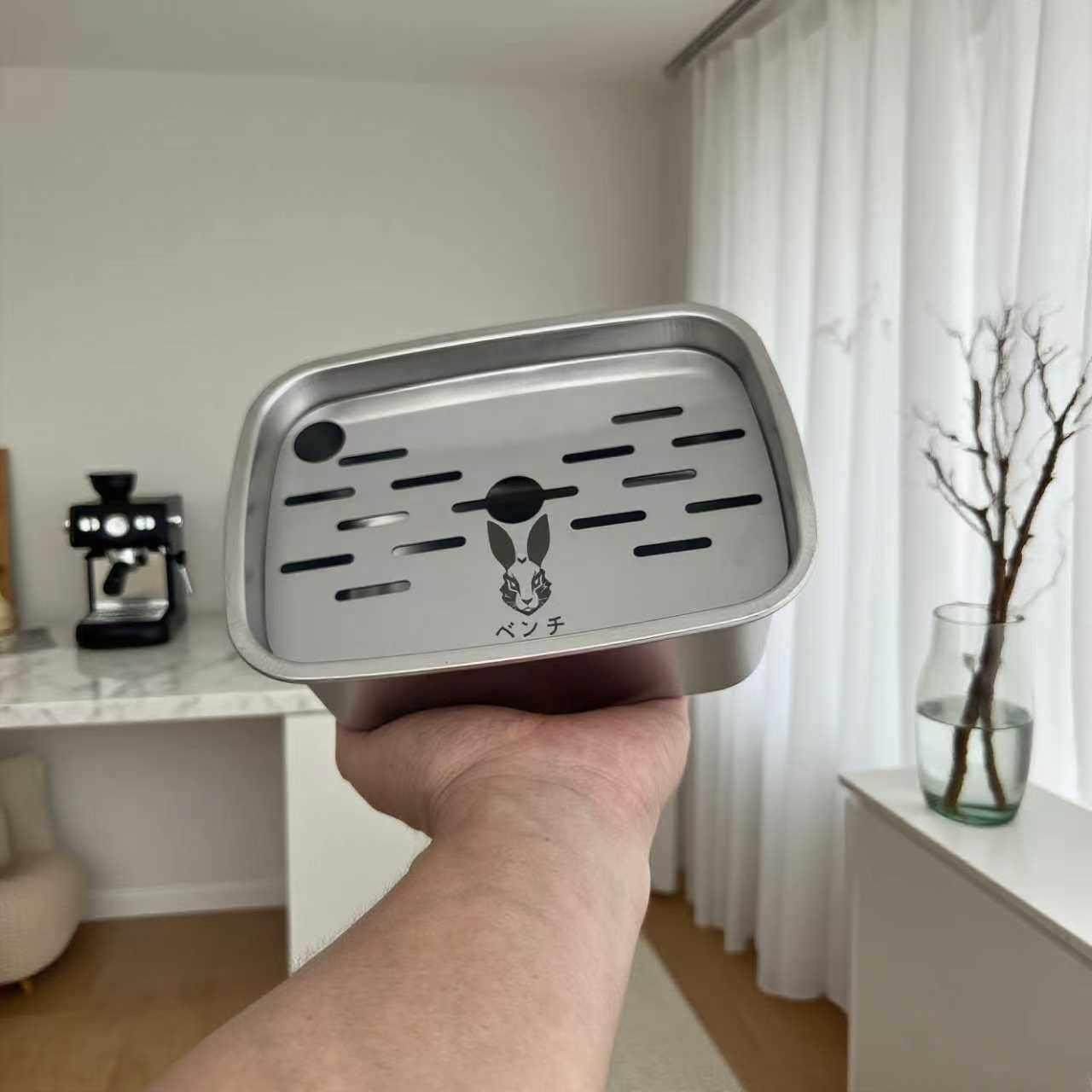 户外不锈钢方形茶盘便携式加厚加深沥水组合功夫茶具排水托盘茶盘,餐饮具,餐用托盘,淘宝优惠券,粉丝福利购,淘宝优惠卷