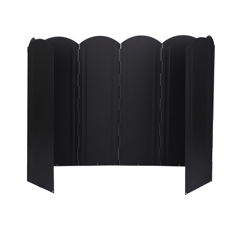 户外折叠卡式炉挡风板露营野营野炊炉具防风罩防风板围挡遮风野外